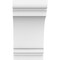 Ekena Millwork Standard Hughes Architectural Grade PVC Bracket, 6 1/2"W x 12"D x 12"H BKTP07X12X12HUG - alternate 3